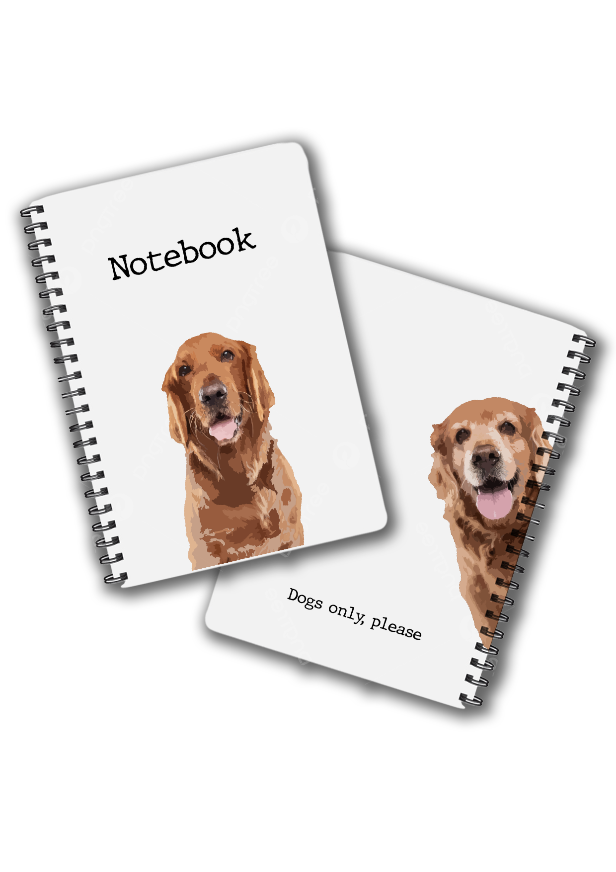 Golden Retriever Clooper Notebook