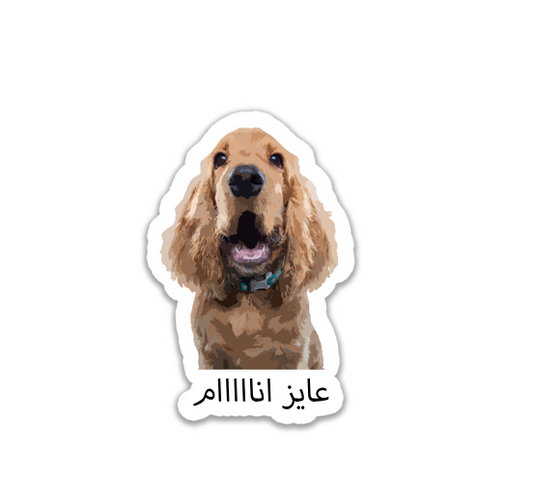 "Ayez anam" Sticker